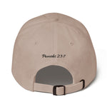 Proverbs 23:7 Dad hat