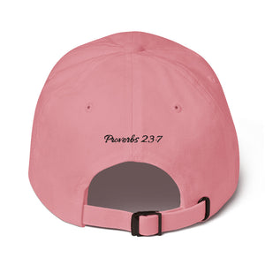 Proverbs 23:7 Dad hat
