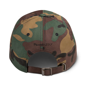 Proverbs 23:7 Dad hat