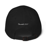 Proverbs 23:7 Dad hat